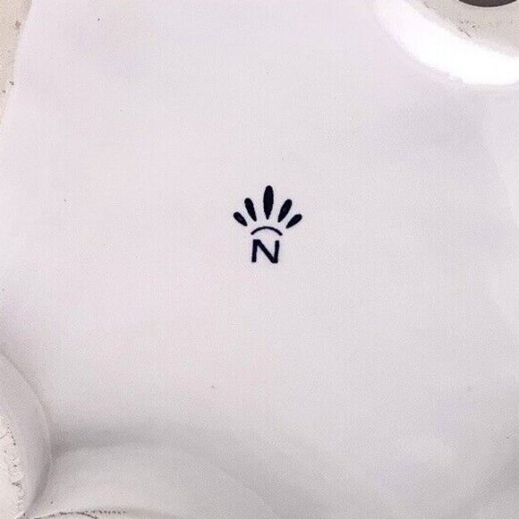 Antique Italian Capodimonte Porcelain Boy Girl on Swing Large Figurine Trademark - Picture 7 of 12